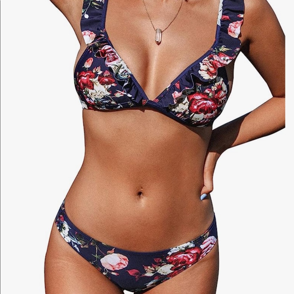 Navy Cupshe Bikini, M